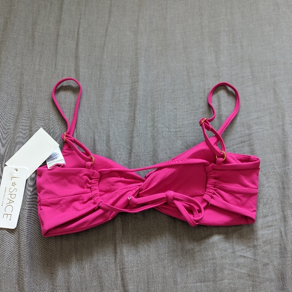 L*Space Ringo Nancy Lee Bikini Set Bougainvillea - Picture 5 of 9